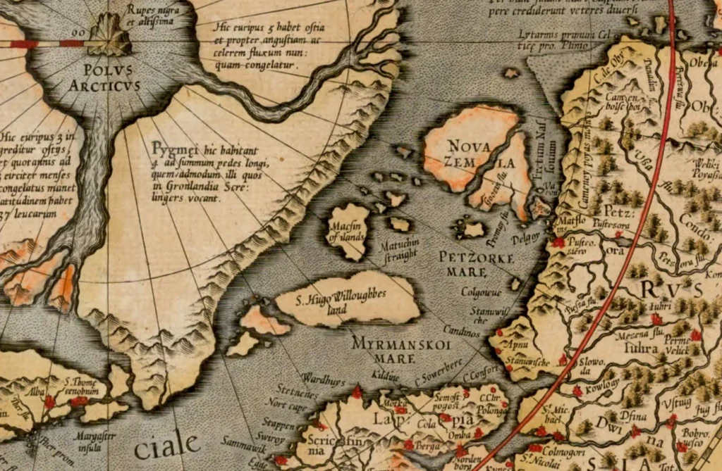 Septentrionalium terrarum descriptio 1595