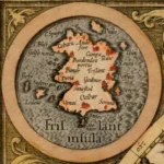 Frisland on Septentrionalium terrarum descriptio 1595
